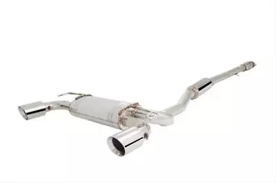 XFORCE Exhaust ES-ME10-CBS For Mitsubishi Lancer Evo X 3 SS Cat-Back Exhaust Sys • $825