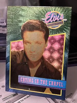 The Elvis Presley Collection Dufex Insert 12 Of 40 Crying In The Chapel • $9.95