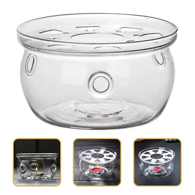 Glass Teapot Warmer Desktop Tea Warmer Tea Heating Base Household Teapot Warmer • $11.96