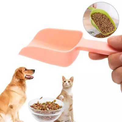 1Pc Pet Feeding Shovel Cat Food Scoop Cat Dog Spoon Plastic Shovel Pet Fee-*- • $9.49