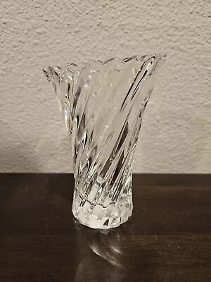 Mikasa Glass Crystal 5  Bud Vase  Vision  QQ028/612 - New • $10