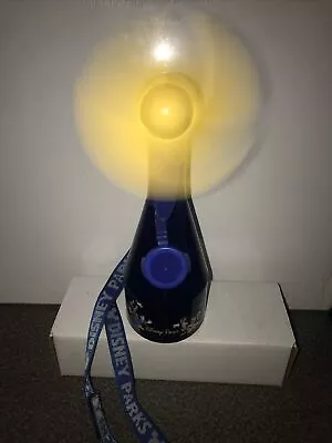 Disney Parks Misting Fan Spray Bottle With Lanyard  - Tested • £13.27