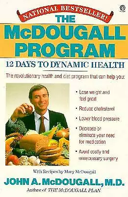 £4.28 • Buy The McDougall Program: 12 Days To Dynamic Heal- Paperback, McDougall, 0452266394