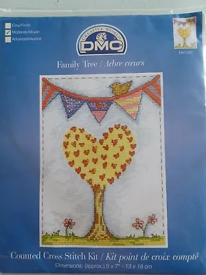 New Unused Counted Cross Stitch Kit. 'family Tree'.  • £13.50