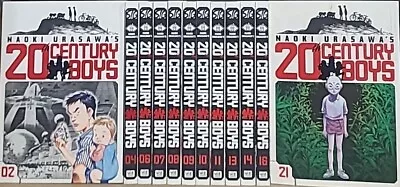 20th Century Boys Manga Volumes 246-1113-141621 English New Viz Media  • £109.60