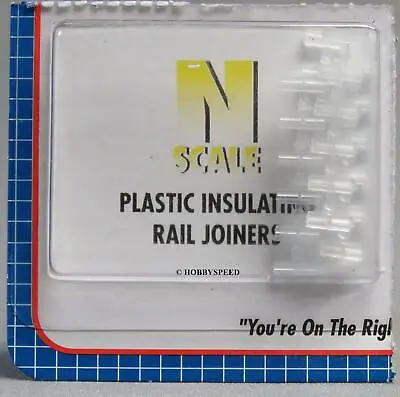 ATLAS N SCALE CODE 80 PLASTIC INSULATING TRACK RAIL JOINERS Train ATL2538 NEW • $2.84