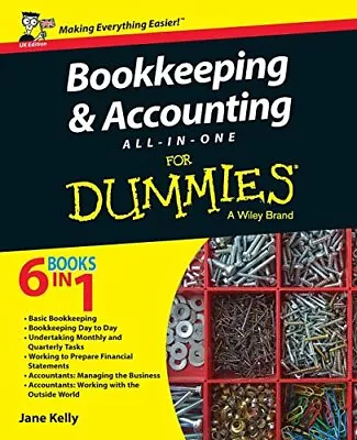 Bookkeeping & Accounting All-in-One For Dummies-Jane E. Kelly • £11.43