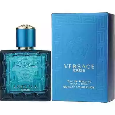 Versace - EROS EDT 50mL Spray Bottle New BOXED Men's Fragrance Perfume Cologne • $85