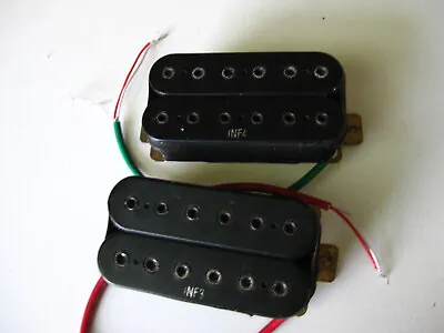 Vintage Set Of 2 Ibanez INF3 INF4 Guitar Pickups For Project Upgrade • $42