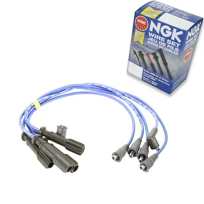 1 Pc NGK Spark Plug Wire Set For 1990-1993 Volvo 240 2.3L L4 - Engine Kit Pt • $40.87