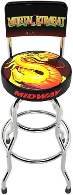 Arcade1UP Mortal Kombat Swivel Stool [New ] • $129.99