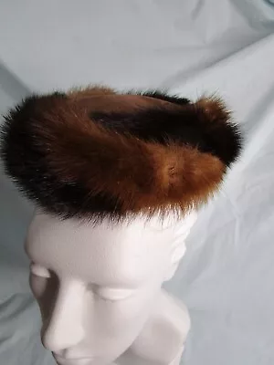 Vintage Women's Mink Trim Pill Box Hat* • $17.97