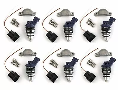 For Nissan Z32 300ZX 89-94 VG30DETT 370cc FAIRLADY Z Set Of 6 OE Fuel Injectors • $88.34