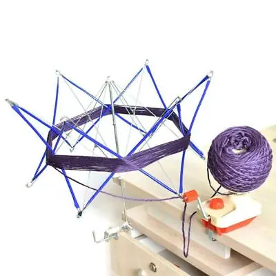 £14.29 • Buy Patchwork Thread Winder Knitting Umbrella Swift Wool Yarn String Winder Tools UK