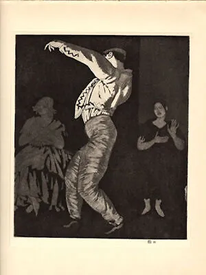 Laura Knight. Original Print. Modern Masters Of Etching 1932 • £85