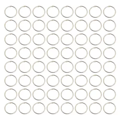  100 Pcs Binder Ring Book Metal Rings For Cards Calendar Binding • £15.68