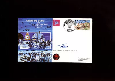 1992 Operation Biting Cover Signed Major General J D Frost CB DSO MC DL • £0.99