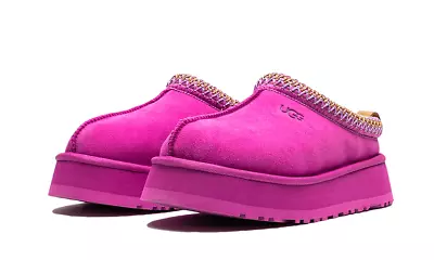 UGG Tazz Platform Suede Clogs Slippers 1122553 Mangosteen Rare Women US 10 Eur41 • $149.99