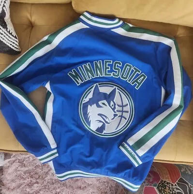 NBA MN Wolves Vintage Starter Jacket. S. Authentic Mitchell & Ness *Rare* • $215