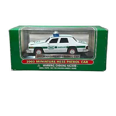 2003 Hess Miniature (MINI) Truck Patrol Car Brand New • $17.95