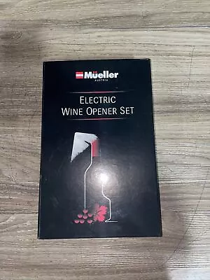 Mueller AUSTRIA Electric Wine Opener Set • $29.99