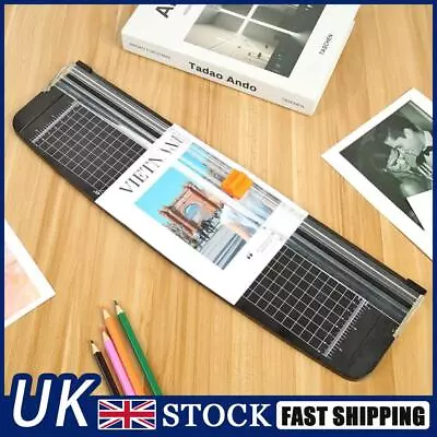 A3 Paper Cutter Photo Trimmers Plastic Base Card Cutting Blades Office Home Tool • £11.49