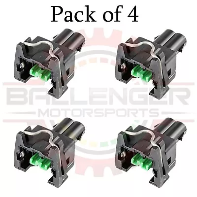 (Pack Of 4) 2-way For Bosch EV1 Type Injector Connector Push To Seat • $16.80