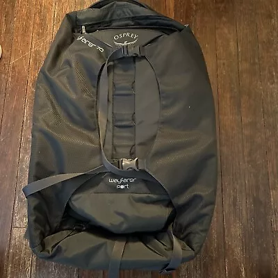 Osprey Wayfarer 70 Trekking Backpacking 70l Adventure Hiking Bag Slate Grey • $140