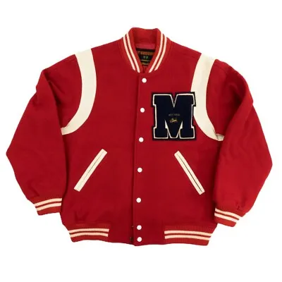 McGregor - Rare - Vintage Red Varsity Jacket (Approx. U.S. M/L) • $69.99