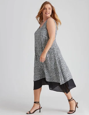$30.60 • Buy Autograph Sleeveless Layer Dress Womens Plus Size Clothing  Dresses Maxi