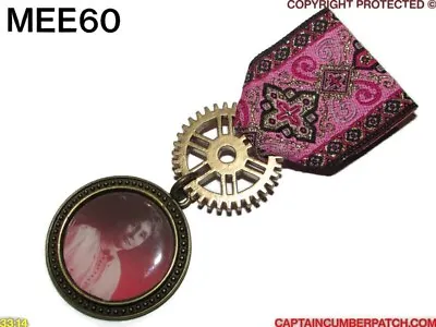 Steampunk Medal Drape Badge Brooch Emmeline Pankhurst Suffragette Votes #MEE60 • $11.37