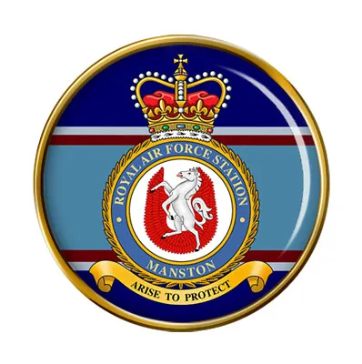 RAF Station Manston Pin Badge • £5.50