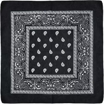 New Cotton Paisley Print Designs Scarf Bandana Handkerchief Head Wrap Wristband • $6.49