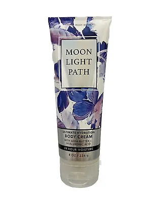 Bath & Body Works Moonlight Path Body Cream Full Size 8 Oz Discontinued Scent • $15.25
