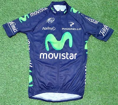 Official Movistar Cycling Team 2013 Jersey  (Size S) • $37.29