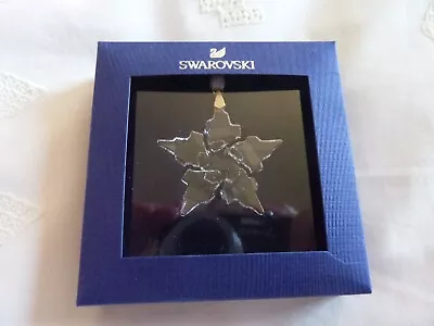 £39.99 • Buy  Swarovski  Annual Edition Christmas 2021 Little Star Snowflake Decoration Bnib