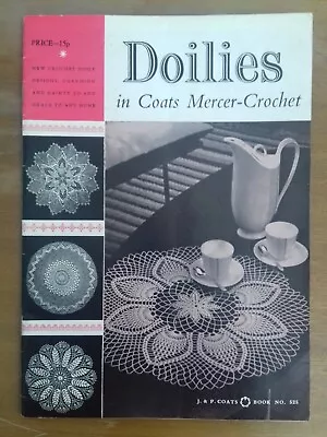 Crochet Pattern - Doilies In Coats Mercer-Crochet 525 (230298) • £2