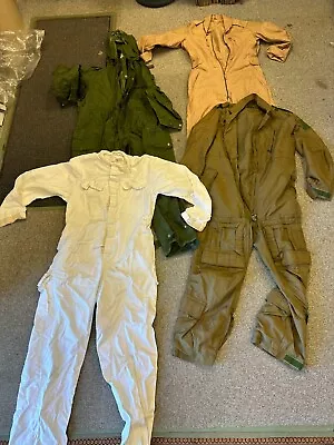£14.99 • Buy Job Lot Of 4 X British Military Coveralls Waterpoof Aircrew Royal Navy