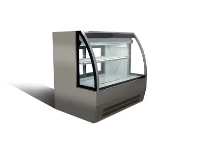 Fricool 48 In. Curved Glass Refrigerated Deli Case Meat Case NEW • $1999