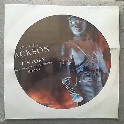 12  Michael Jackson History No Music Promotional Vinyl Made In Brazil LP • $200