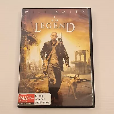 I Am Legend DVD (MA15+ 2007 Region 4) Will Smith • $6.20