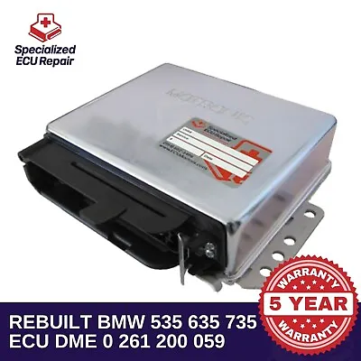 BMW 535 635 735 ECU DME Bosch 0 261 200 059 *$300 Core Charge In Shipping • $399