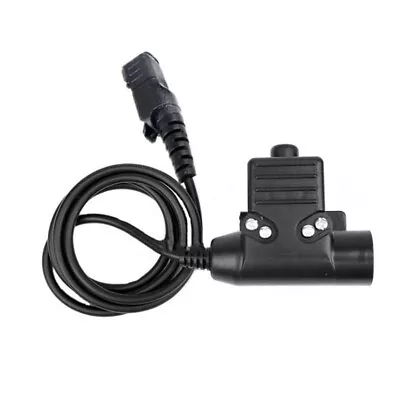 U94 PTT Cable Plug Military Adapter Z113 Standard Version For Motorola DEP550 • $26.95