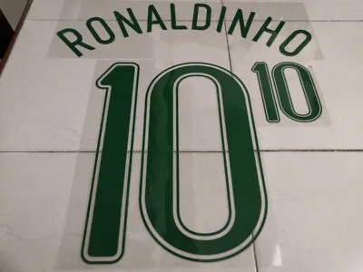 $27 • Buy Numero Oficial Sporting Id Ronaldinho World Cup 2006 Home Brazil