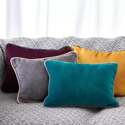 £7.65 • Buy 2 X IKEA SAGALIE Cushion Cover, Velvet Purple/wine Colour, 30x40cm FREE POSTAGE