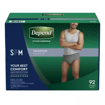 Depend Fit-Flex Underwear For Men (Choose Your Size) • $88.52