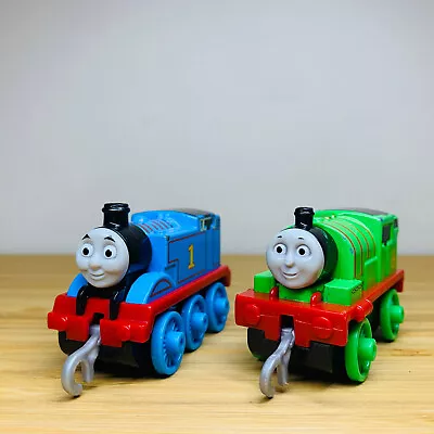 Thomas & Percy - Thomas & Friends Trackmaster Push Along Diecast Metal Trains • $9.95