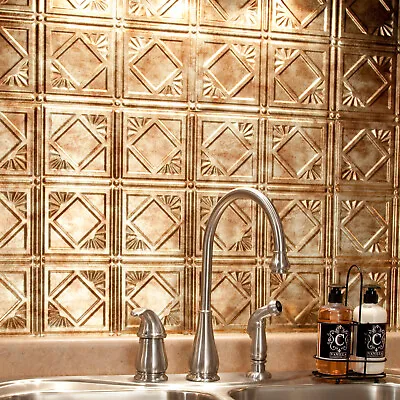 Fasade 18in X 24in Traditional Style/Pattern #4 Backsplash Panel • $155.99