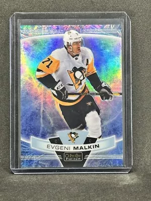 Evgeni Malkin 2019-20 UD OPC Platinum Arctic Freeze 25/99 #92 • $5