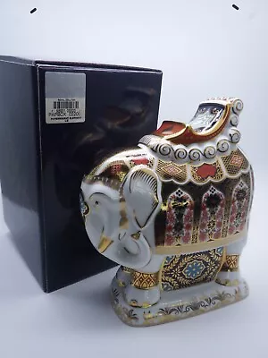 £474.99 • Buy Royal Crown Derby Large Imari Elephant Paperweight